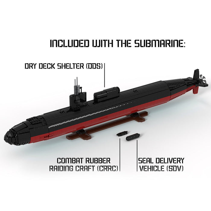 1/125 UCC Los Angeles - class Submarine - LesDiy -