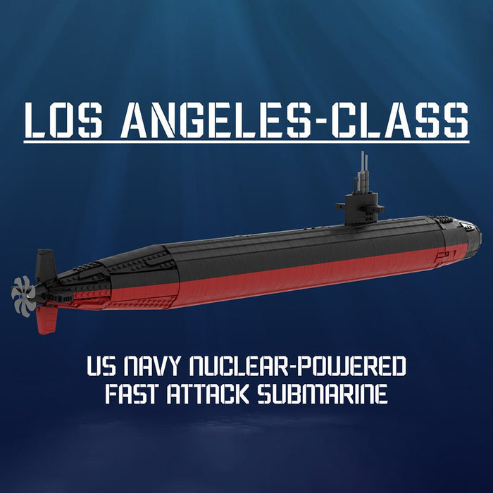 1/125 UCC Los Angeles - class Submarine - LesDiy -