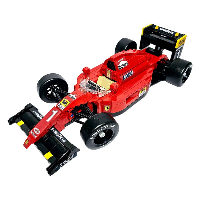 1/16 Scale Ferarri 641/2 F1 - 90 Race Car Building Blocks - LesDiy -