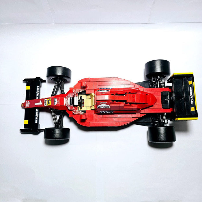 1/16 Scale Ferarri 641/2 F1 - 90 Race Car Building Blocks - LesDiy -