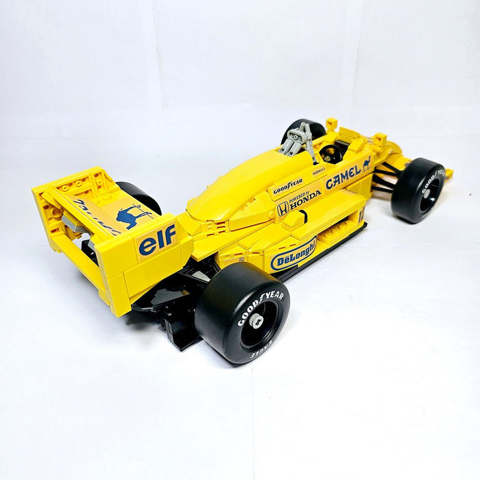 1/16 Scale Lotus 99T Race Car Building Blocks - LesDiy -