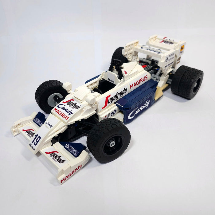 1/16 Scale Toleman TG184 Race Car Building Blocks - LesDiy -