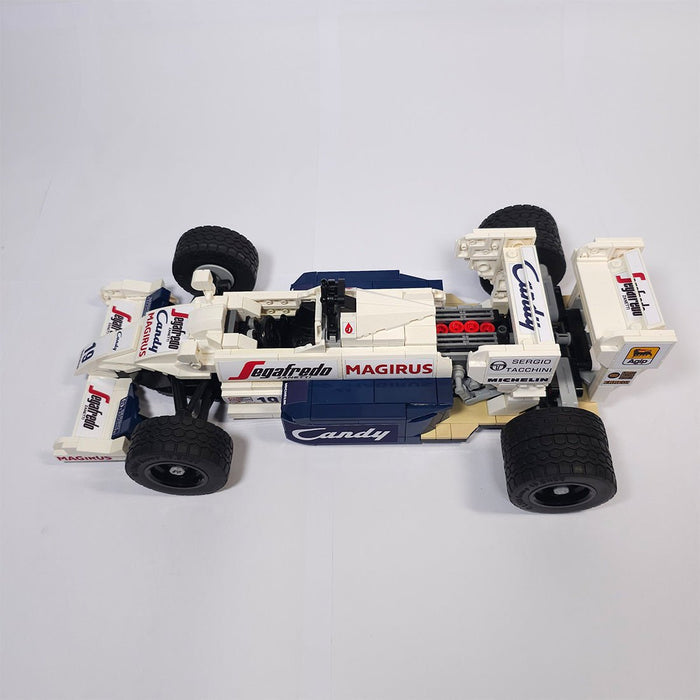 1/16 Scale Toleman TG184 Race Car Building Blocks - LesDiy -