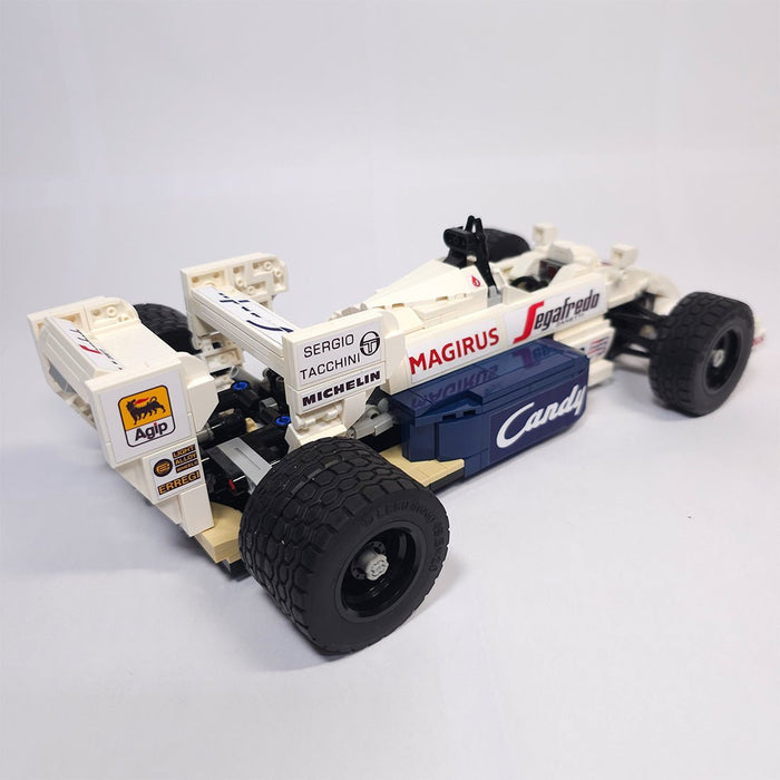 1/16 Scale Toleman TG184 Race Car Building Blocks - LesDiy -