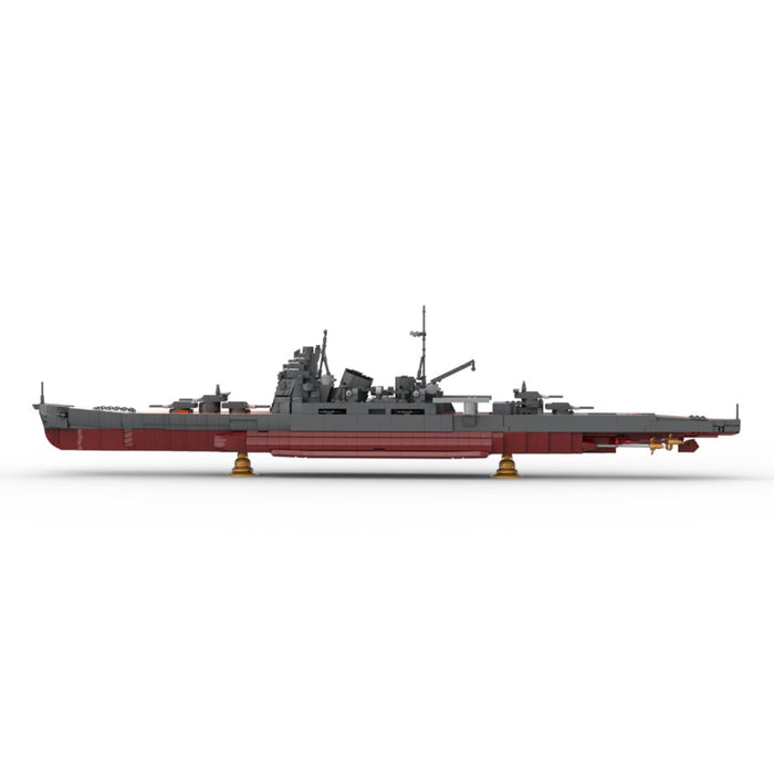 1:200 Scale IJN Chokai Takao-Class Heavy Cruiser Building Blocks-LesDiy-MOC-