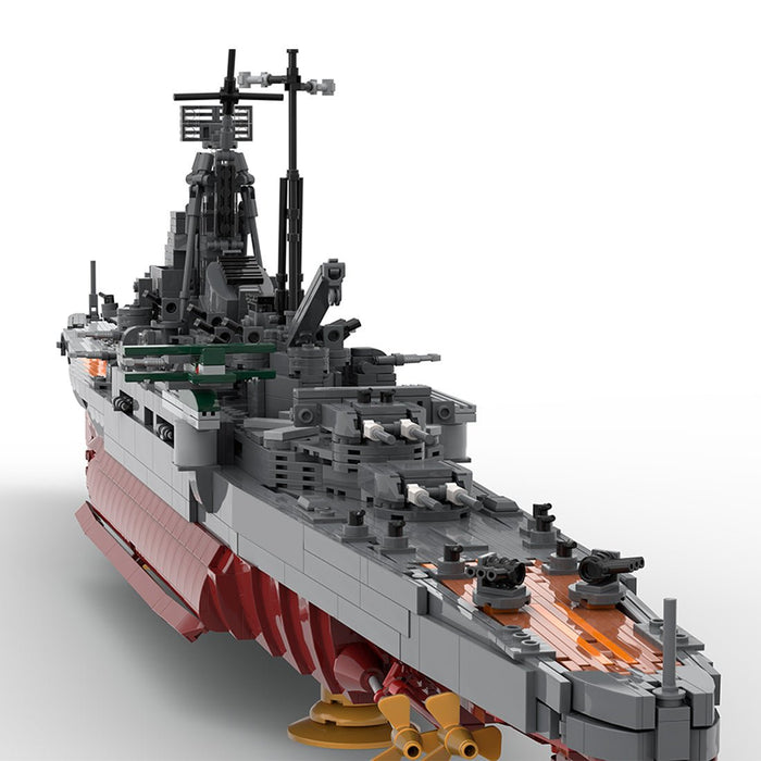 1:200 Scale IJN Maya Takao-Class Heavy Cruiser Building Blocks-LesDiy-Building Blocks-