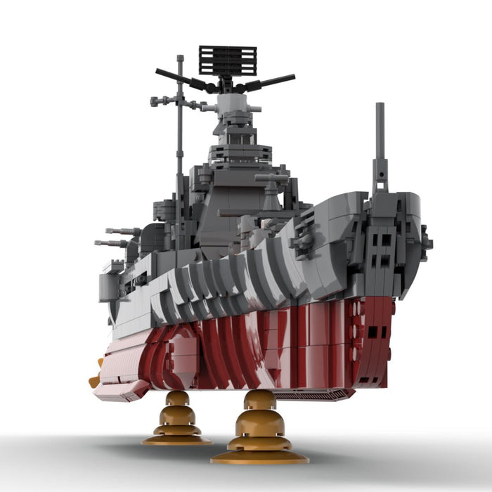 1:200 Scale IJN Takao Takao-Class Heavy Cruiser Building Blocks-LesDiy-Building Blocks-