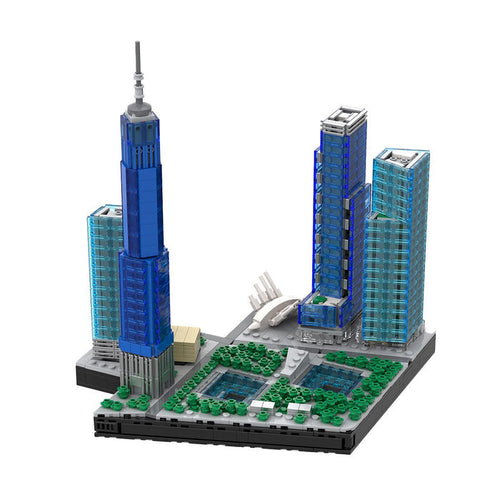 1/2000 Scale The New World Trade Center - LesDiy -