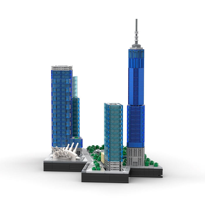 1/2000 Scale The New World Trade Center - LesDiy -
