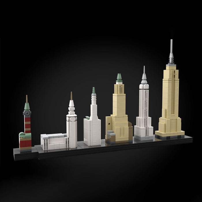 1/2500 Scale Street Scene World Skyscrapers Building Blocks - LesDiy - Building Blocks -