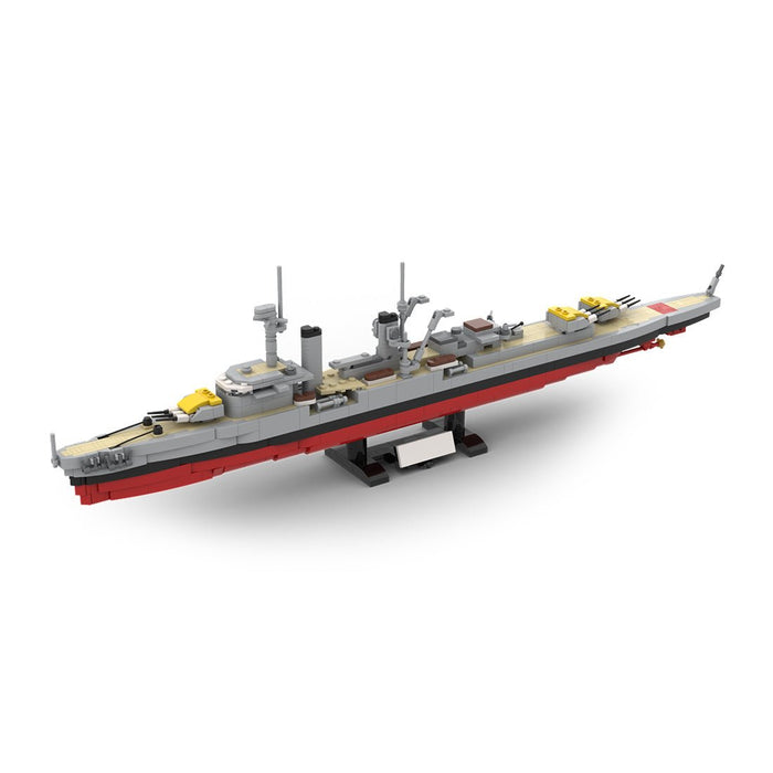 1/300 German Military Königsberg Light Cruiser Building Blocks - LesDiy - Building Blocks -