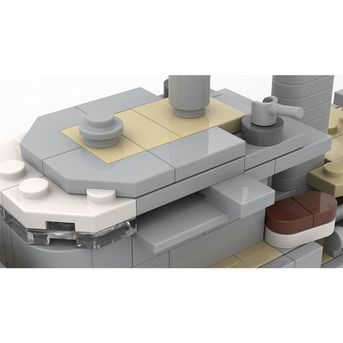 1/300 German Military Königsberg Light Cruiser Building Blocks - LesDiy - Building Blocks -