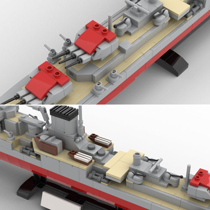 1/300 Leipzig - class Light Cruiser - LesDiy -