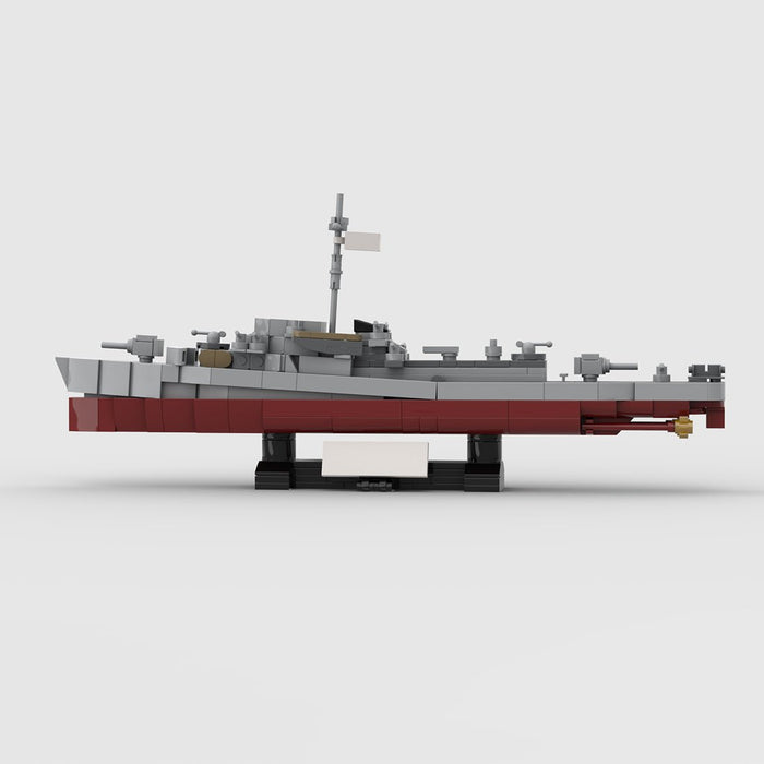 1/300 Scale DE - 413 Military Samuel B. Roberts Destroyer - LesDiy -