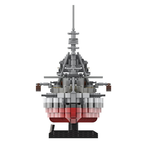 1/300 Scale German Imperial Navy Bayern - class Battleship Building Blocks - LesDiy -