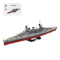 1/300 Scale HMS Hood Battlecruiser MOC Building Blocks-LesDiy -