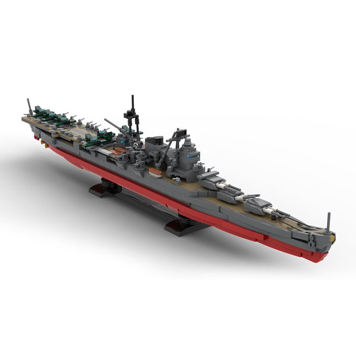 1/300 Scale Military MOC WWII Japanese Mogami Heavy Cruiser Building Blocks - LesDiy - Building Blocks -