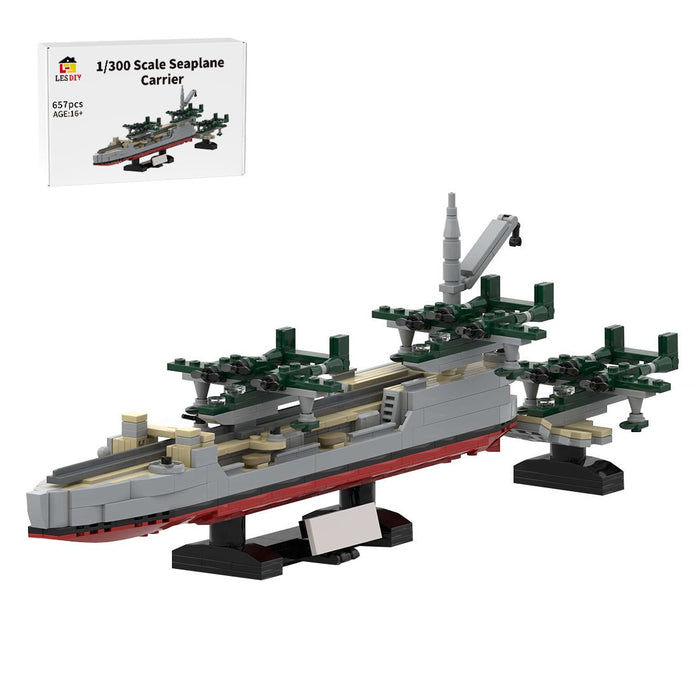 1/300 Scale Seaplane Carrier Building Blocks - LesDiy - Building Blocks -