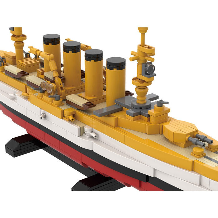 1/300 Scale SMS Scharnhorst Armored Building Blocks-LesDiy -