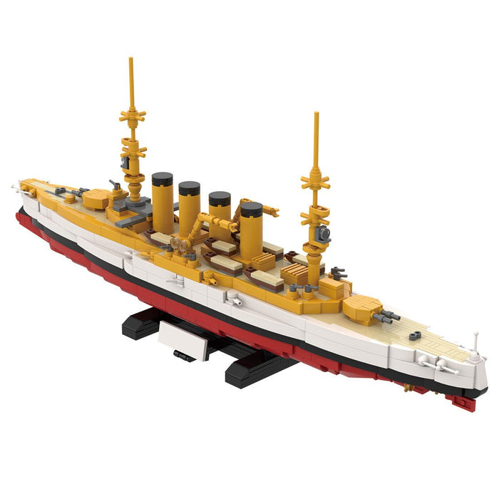 1/300 Scale SMS Scharnhorst Armored Building Blocks-LesDiy -