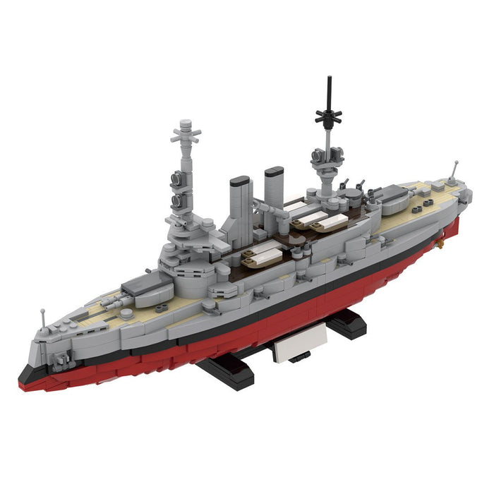 1/300 Scale SMS Schleswig-Holstein Battleship Building Blocks-LesDiy -