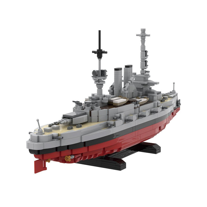 1/300 Scale SMS Schleswig-Holstein Battleship Building Blocks-LesDiy -