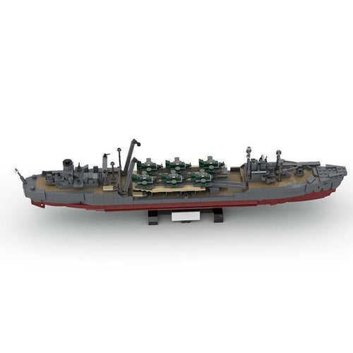 1/300 Scale Transport Dock Military Ship Building Blocks - LesDiy - Building Blocks -