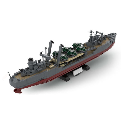 1/300 Scale Transport Dock Military Ship Building Blocks - LesDiy - Building Blocks -