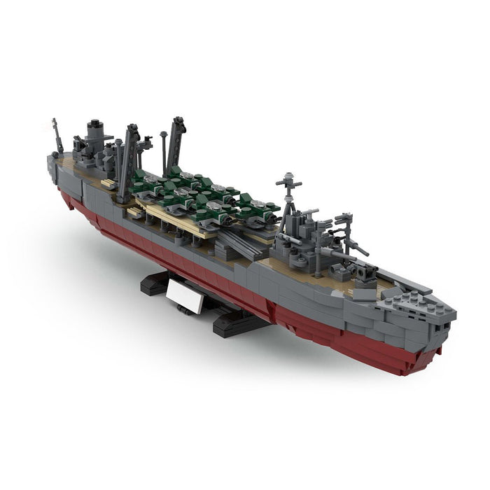 1/300 Scale Transport Dock Military Ship Building Blocks - LesDiy - Building Blocks -