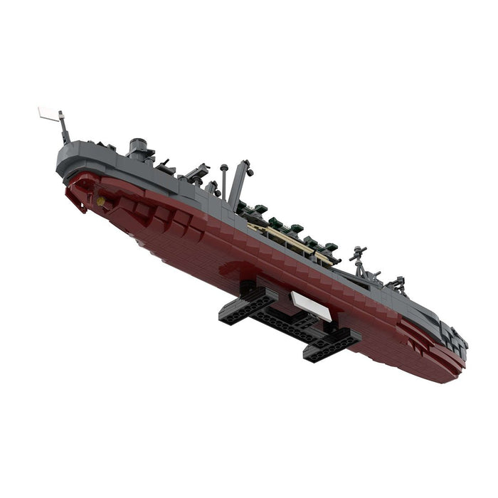 1/300 Scale Transport Dock Military Ship Building Blocks - LesDiy - Building Blocks -