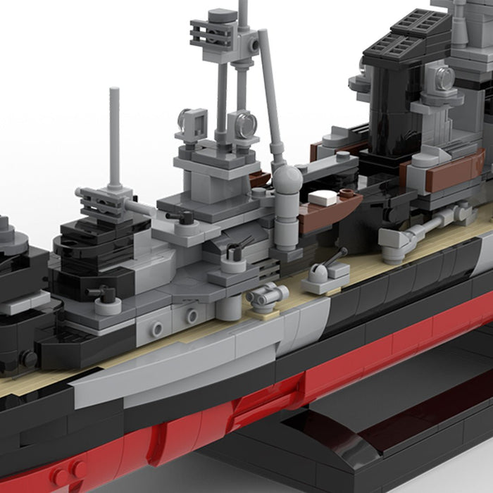 1/300 Scale WWII German Mainz Cruiser Building Blocks - LesDiy -