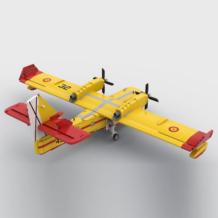 1/35 Scale Amphibious Firefighting Aircraft CL - 415 Building Blocks - LesDiy - Building Blocks -
