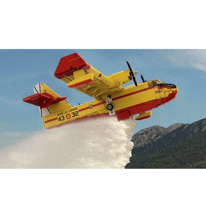 1/35 Scale Amphibious Firefighting Aircraft CL - 415 Building Blocks - LesDiy - Building Blocks -