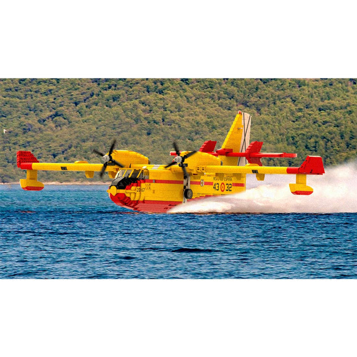 1/35 Scale Amphibious Firefighting Aircraft CL - 415 Building Blocks - LesDiy - Building Blocks -