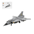 1/35 Scale Swedish J35D fighter Building Blocks - LesDiy - Building Blocks -
