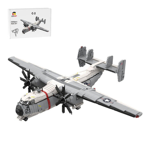 1/35 Scale US Military C - 2 Transport Aircraft Building Blocks - LesDiy - Building Blocks -