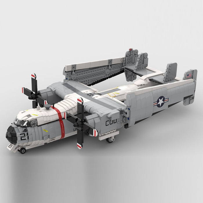 1/35 Scale US Military C - 2 Transport Aircraft Building Blocks - LesDiy - Building Blocks -