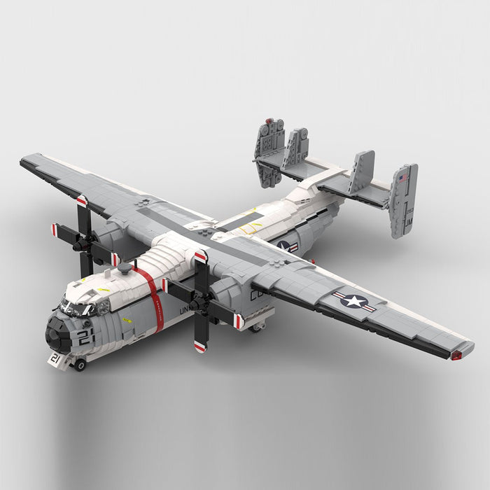 1/35 Scale US Military C - 2 Transport Aircraft Building Blocks - LesDiy - Building Blocks -
