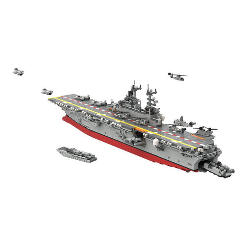1/350 Wasp - class Amphibious Assault Ship Building Blocks - LesDiy - Building Blocks -