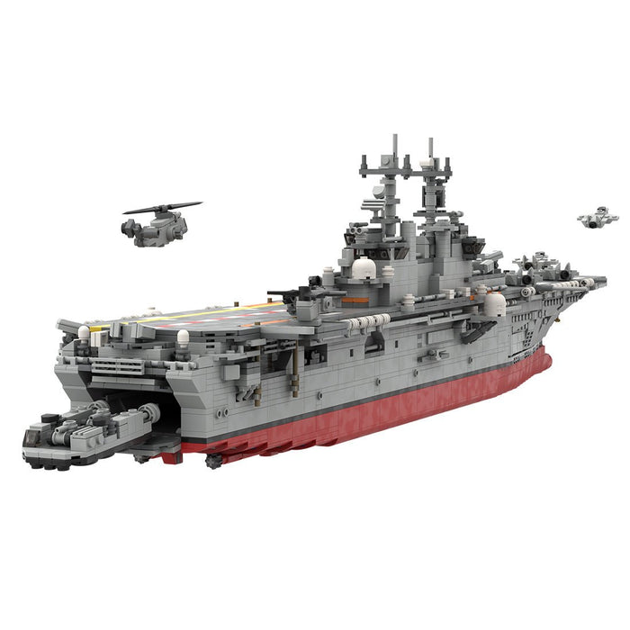 1/350 Wasp - class Amphibious Assault Ship Building Blocks - LesDiy - Building Blocks -