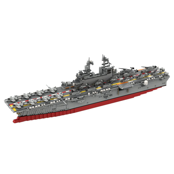 1/350 Wasp - class Amphibious Assault Ship Building Blocks - LesDiy - Building Blocks -