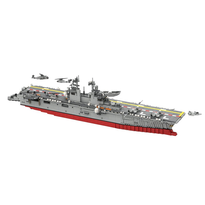 1/350 Wasp - class Amphibious Assault Ship Building Blocks - LesDiy - Building Blocks -