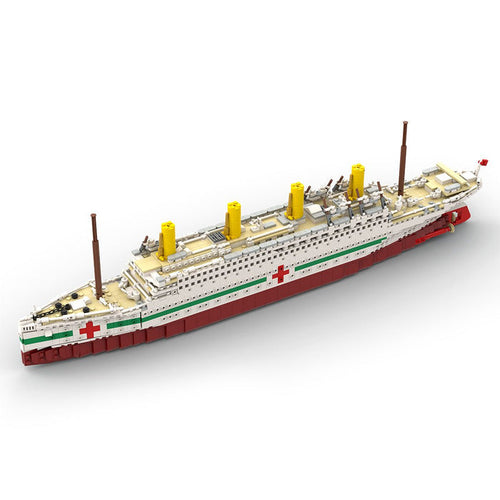 1/400 HMHS Britannic Building Blocks - LesDiy -
