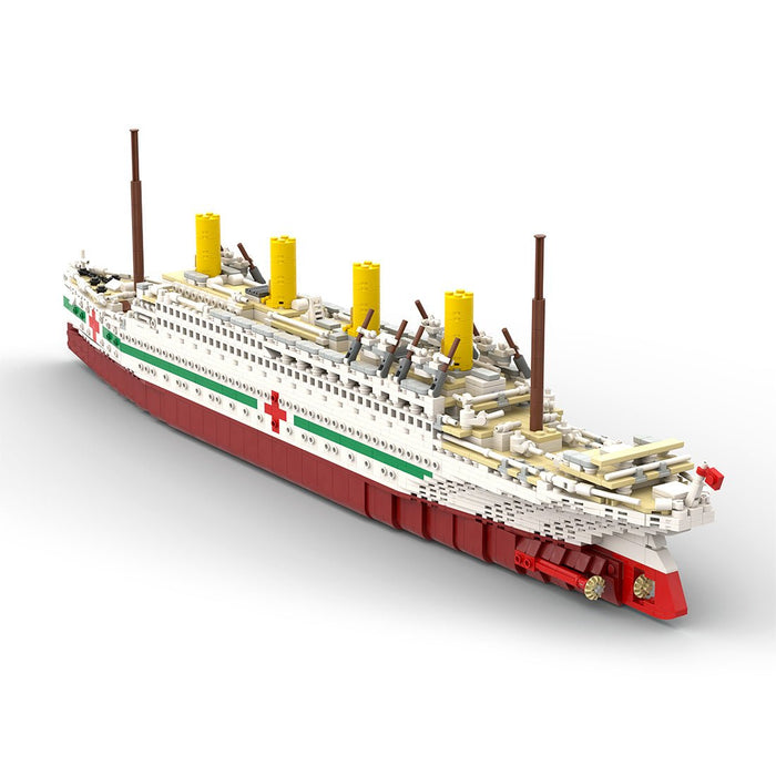 1/400 HMHS Britannic Building Blocks - LesDiy -