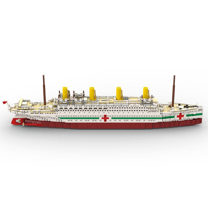 1/400 HMHS Britannic Building Blocks - LesDiy -