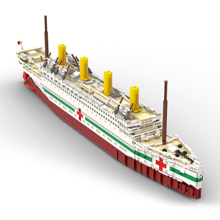 1/400 HMHS Britannic Building Blocks - LesDiy -