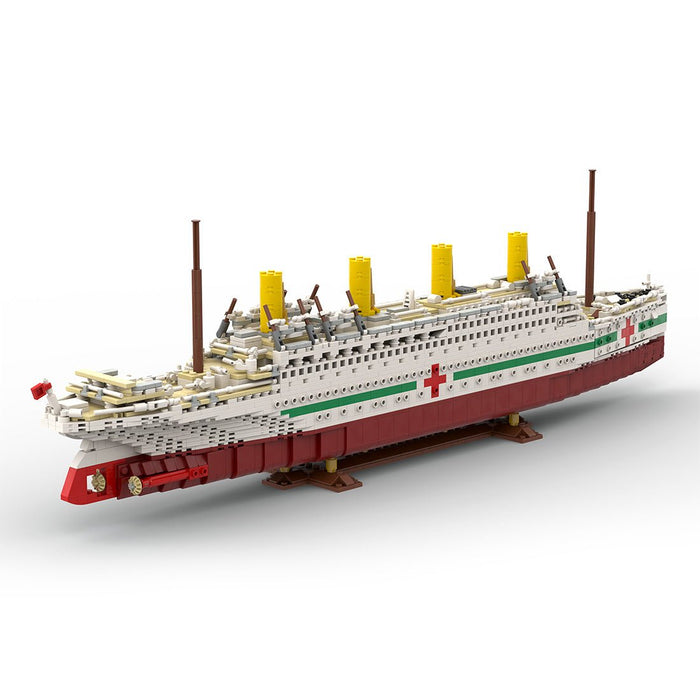 1/400 HMHS Britannic Building Blocks - LesDiy -