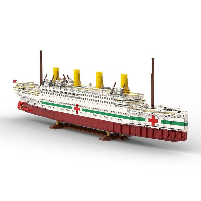 1/400 HMHS Britannic Building Blocks - LesDiy -