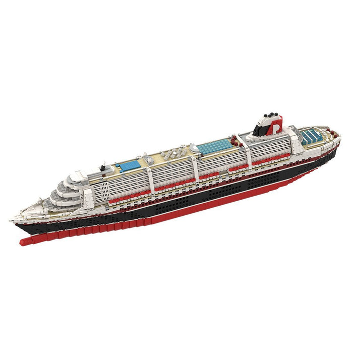 1/400 The Poseidon Modern Cruise Ship Building Blocks - LesDiy -