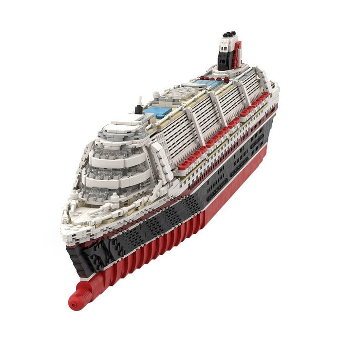 1/400 The Poseidon Modern Cruise Ship Building Blocks - LesDiy -